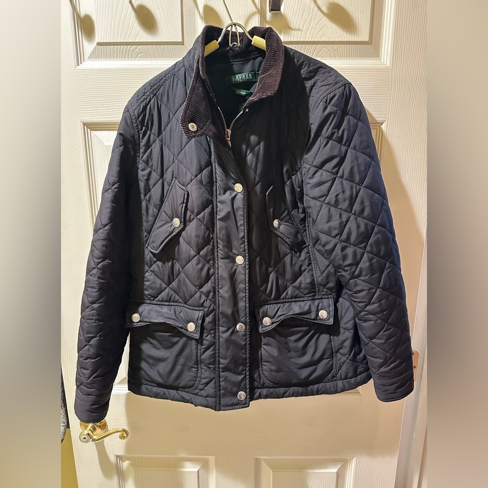 Ralph Lauren petite exclusive large quilted jacket